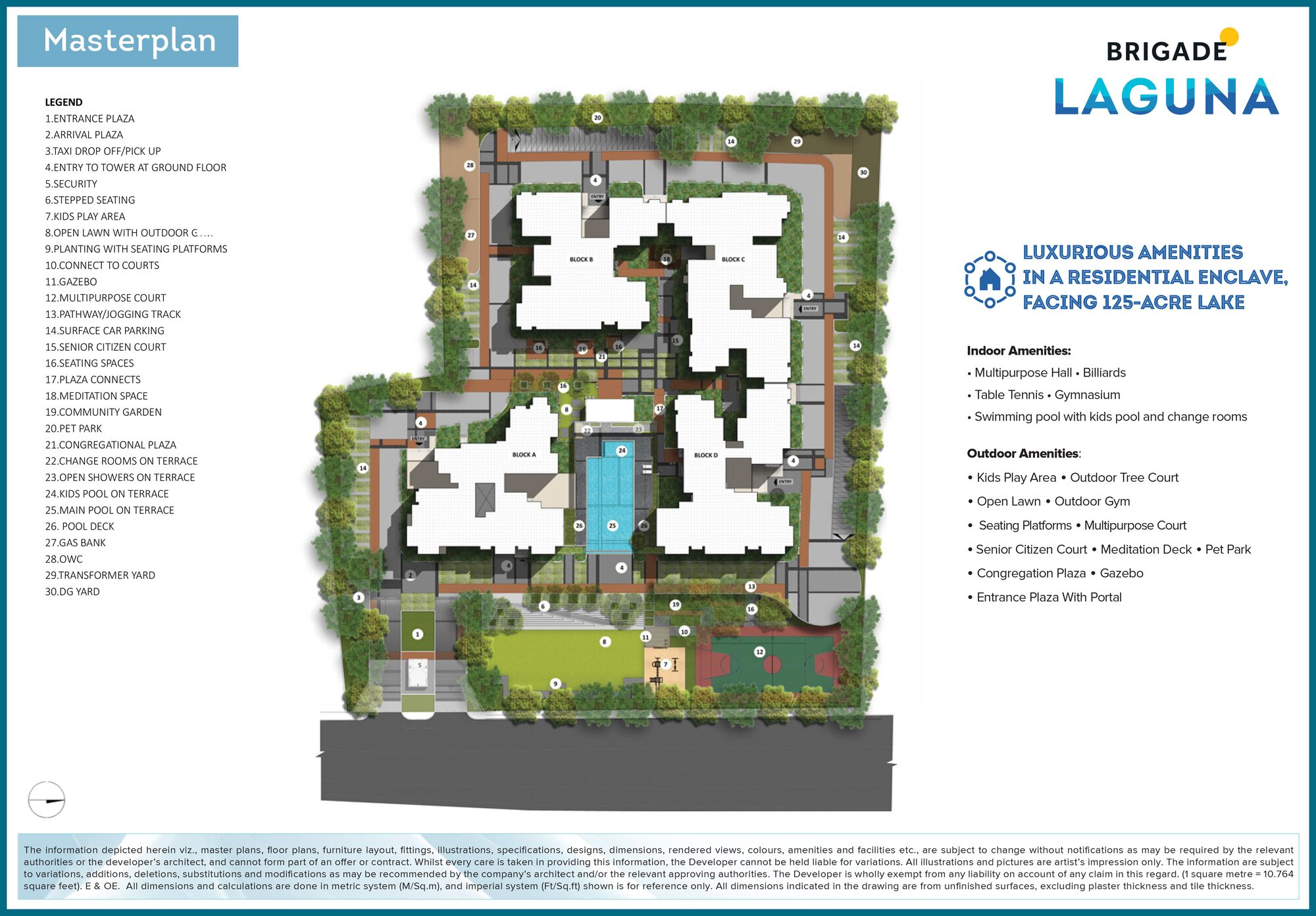 Brigade Laguna — Master plan