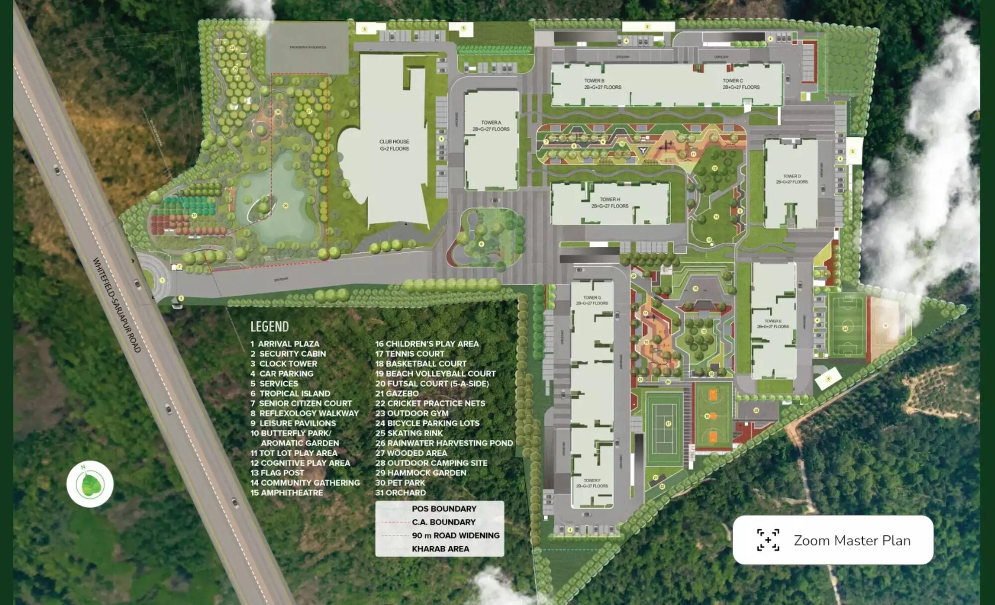 Brigade Sanctuary — Master plan