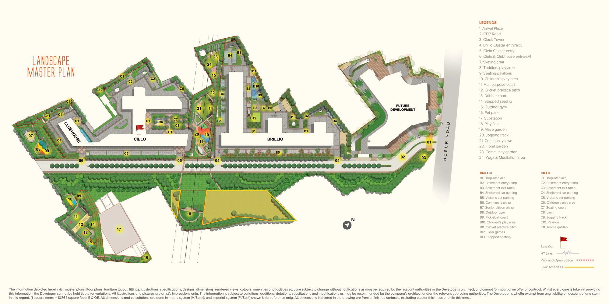 Brigade Valencia — Master plan