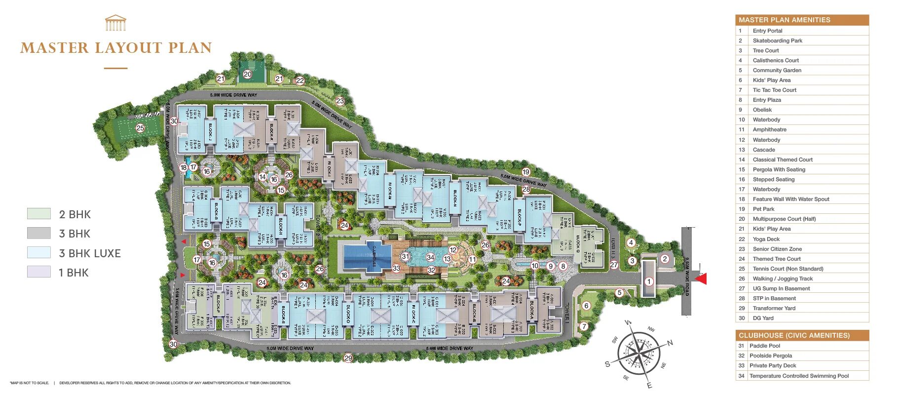 Godrej Athena - Master Plan