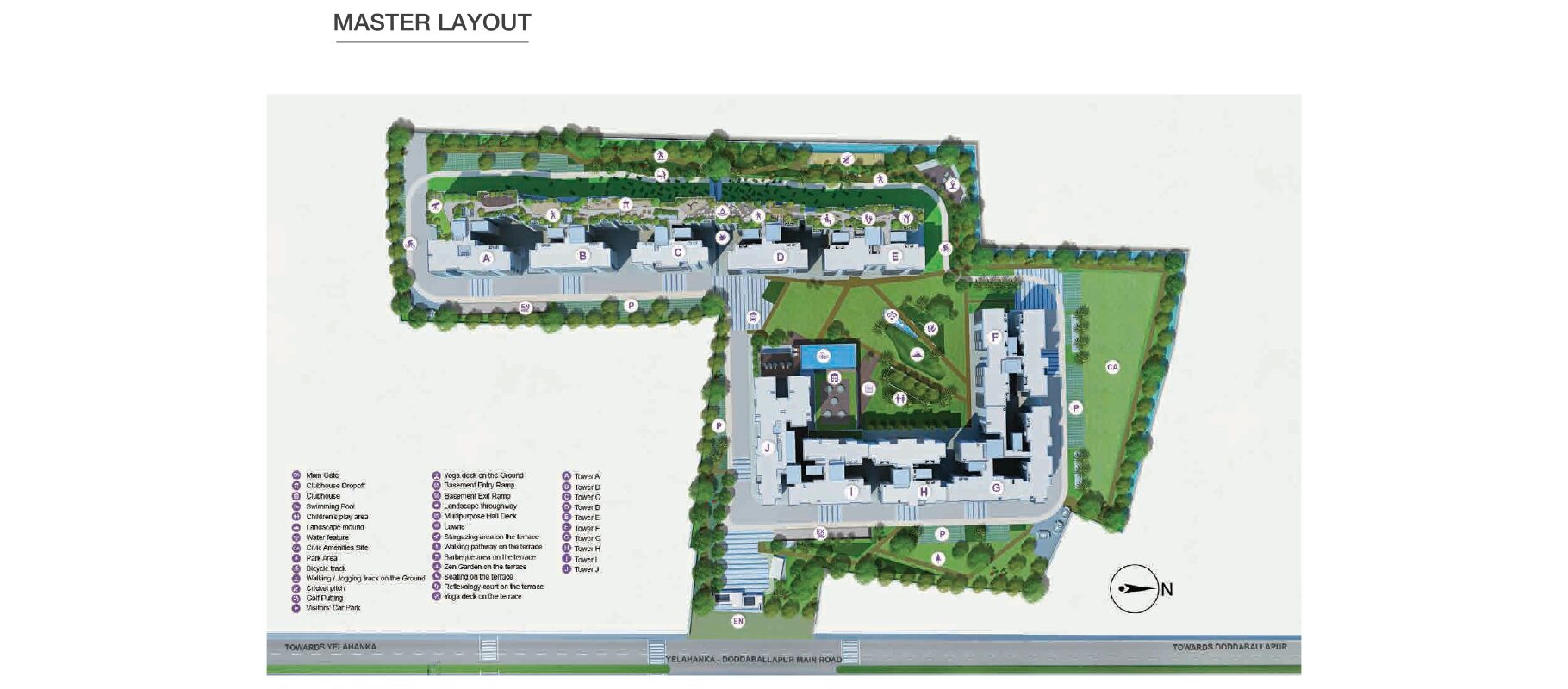 Godrej Avenues - Master Plan