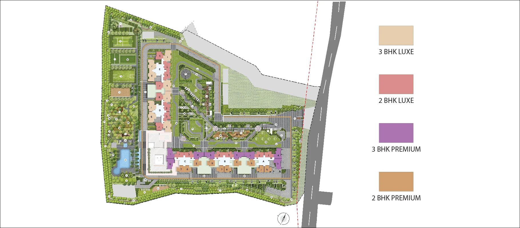 Godrej Parkshire — Master Plan - Parkshire