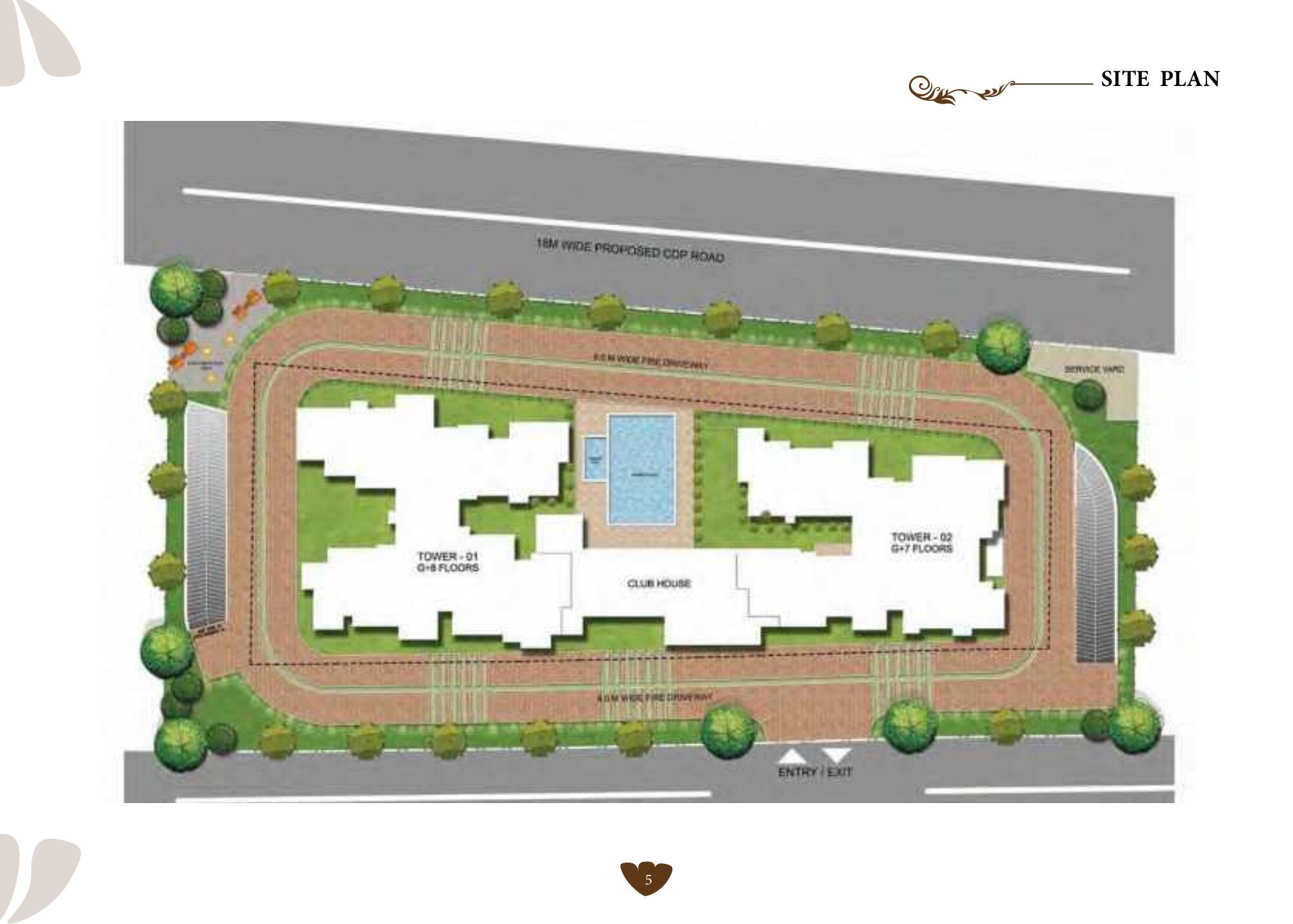 Prestige Dolce Vita — Master plan (from filed brochure)