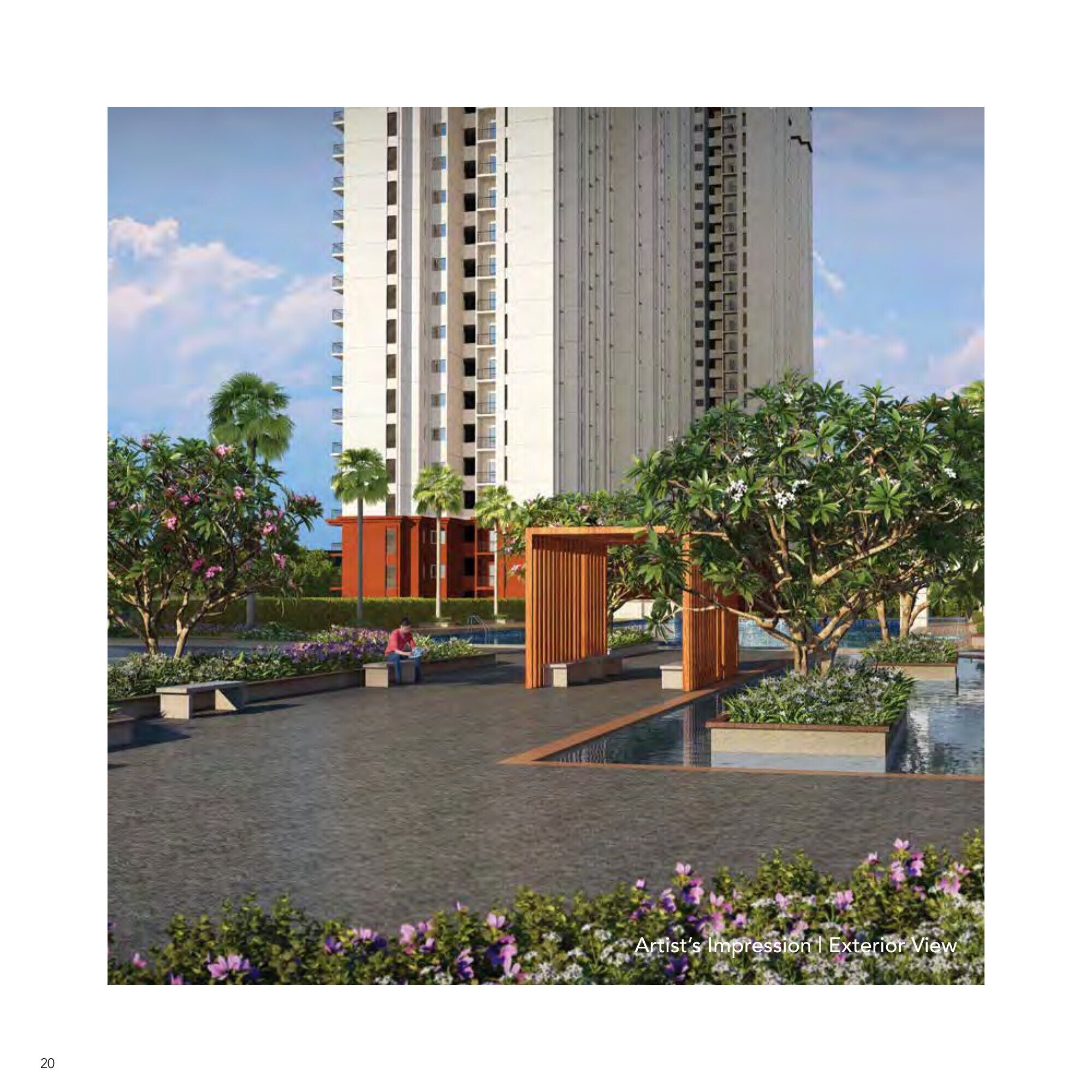 Prestige Jindal City — artist's impression (brochure filed with K-RERA, p.5)