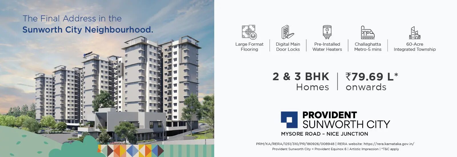Provident Sunworth City — banner