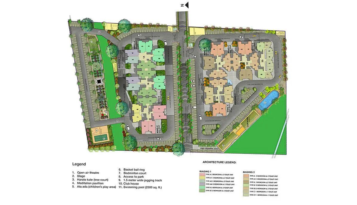 Provident Tree — Master plan