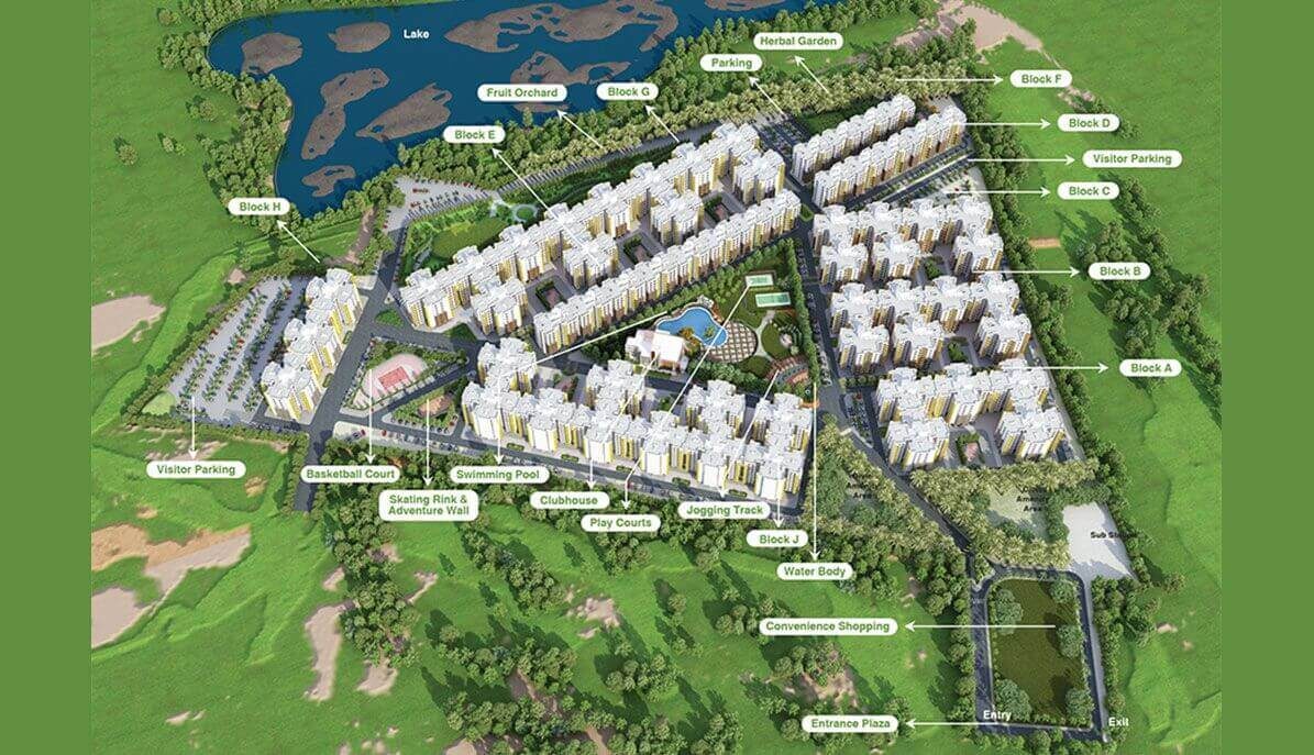 Provident Welworth City — Master plan