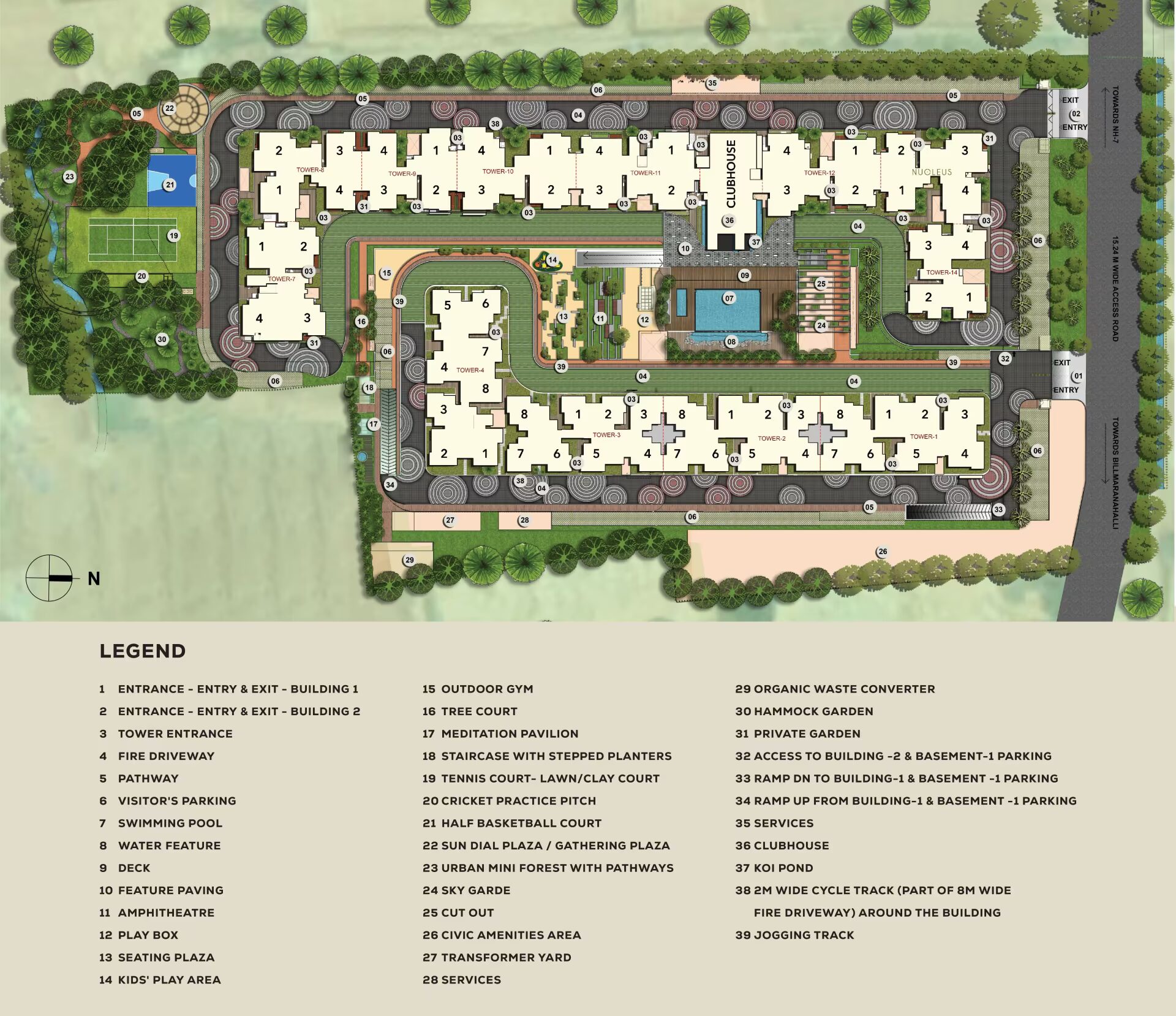Purva Celestial — Master Plan