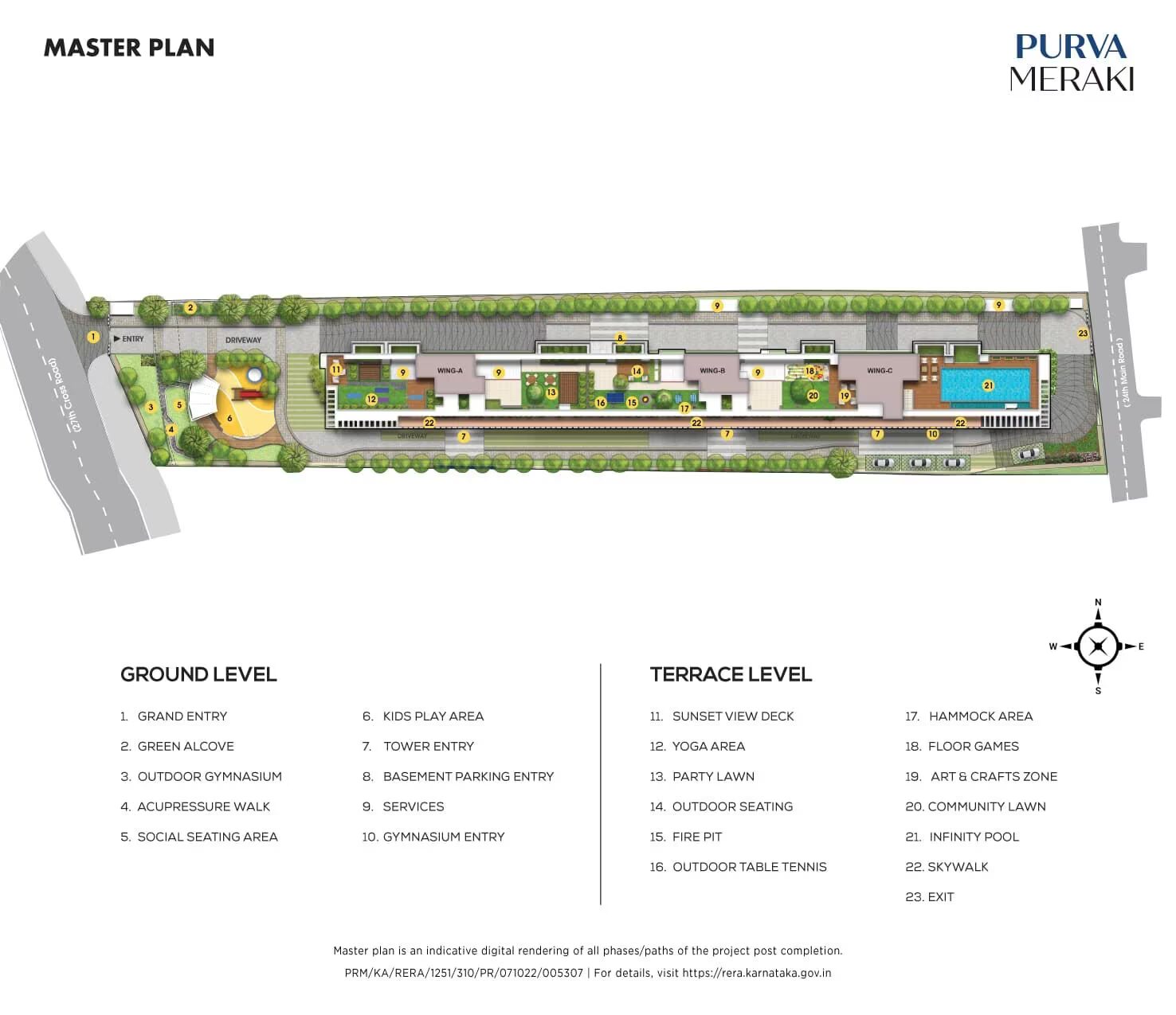 Purva Meraki — Master Plan