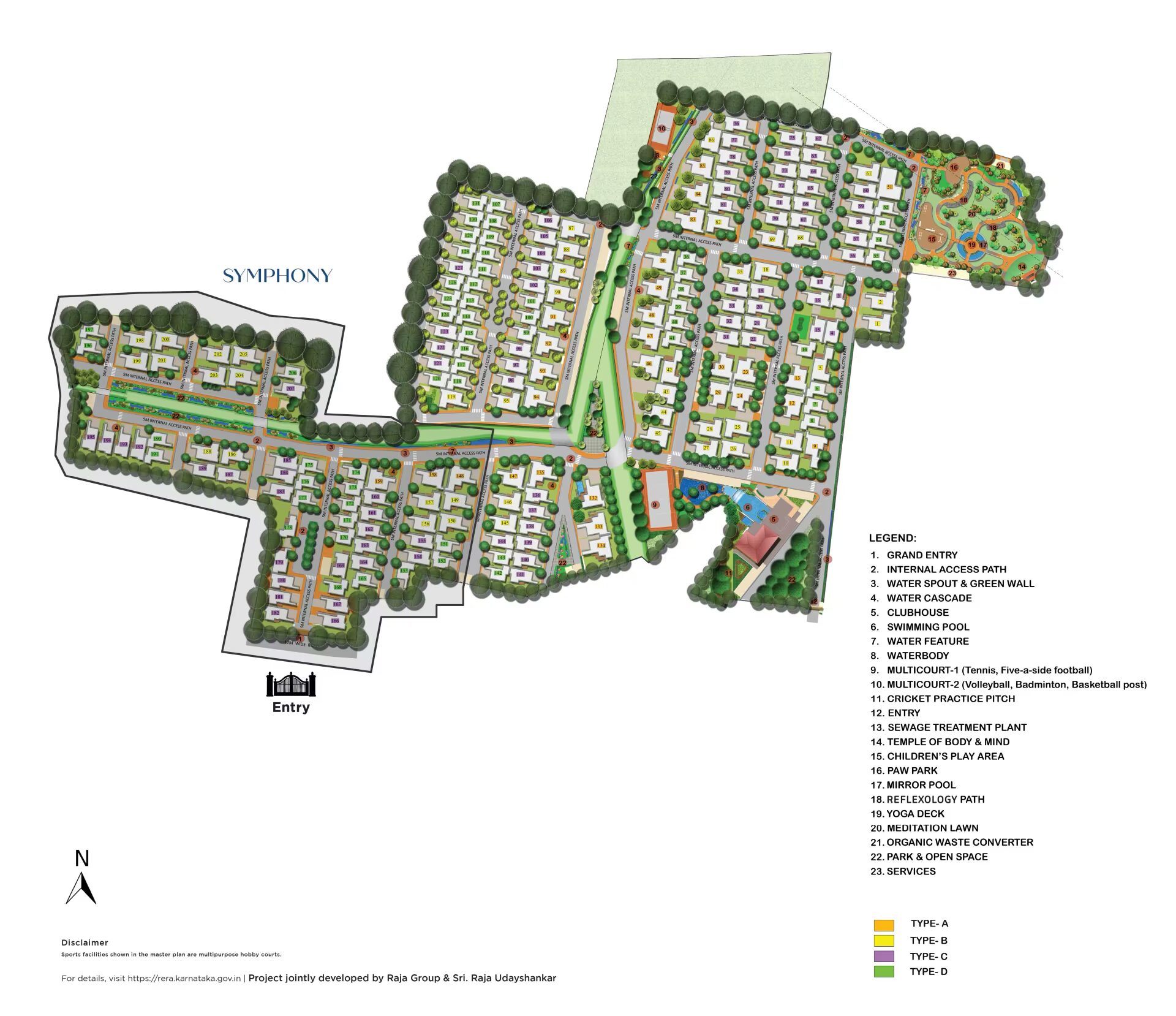 Purva Symphony — Master Plan