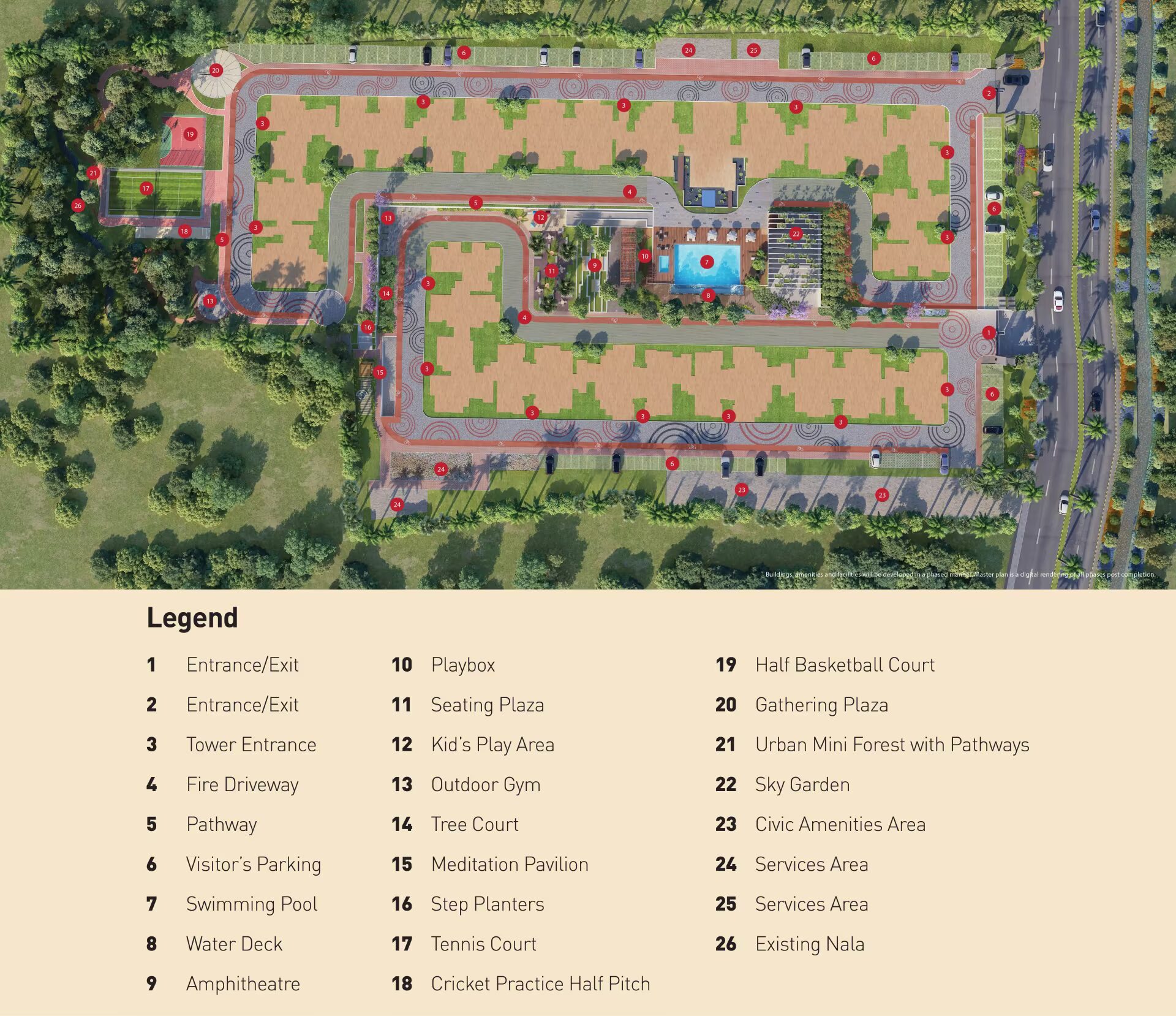 Purva Zenium — Master Plan