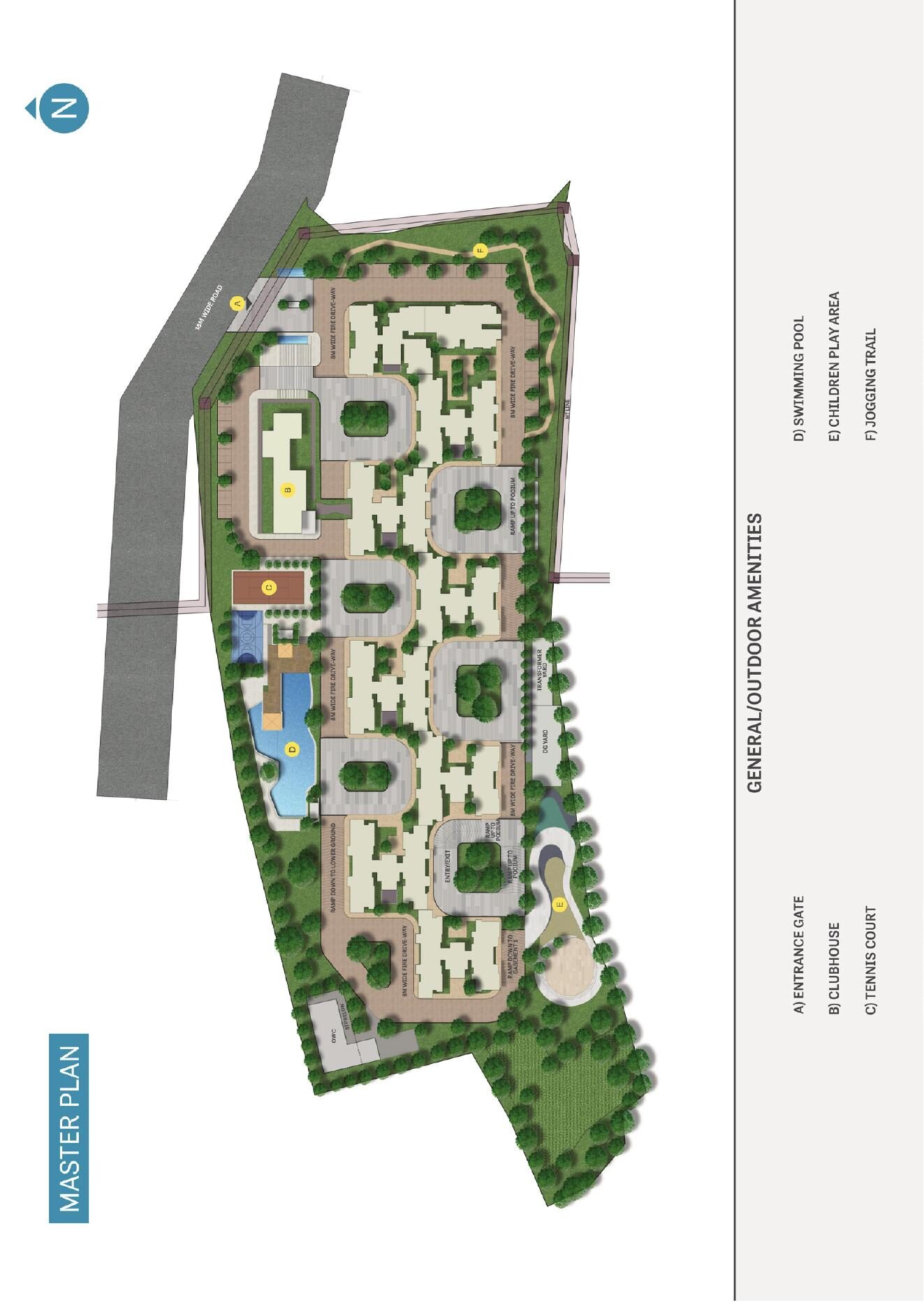 SOBHA LAKE GARDENS — Master plan (brochure filed with K-RERA) — PRM/KA/RERA/1251/446/PR/180627/001933
