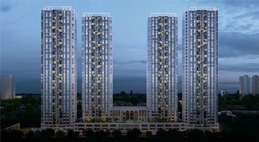 SOBHA MANHATTAN TOWERS - TOWNPARK — Building View
