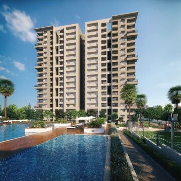 SOBHA Palm Court Elevation- 3 BHK Luxury Flats / Apartments for Sale in Yelahanka, Bengaluru