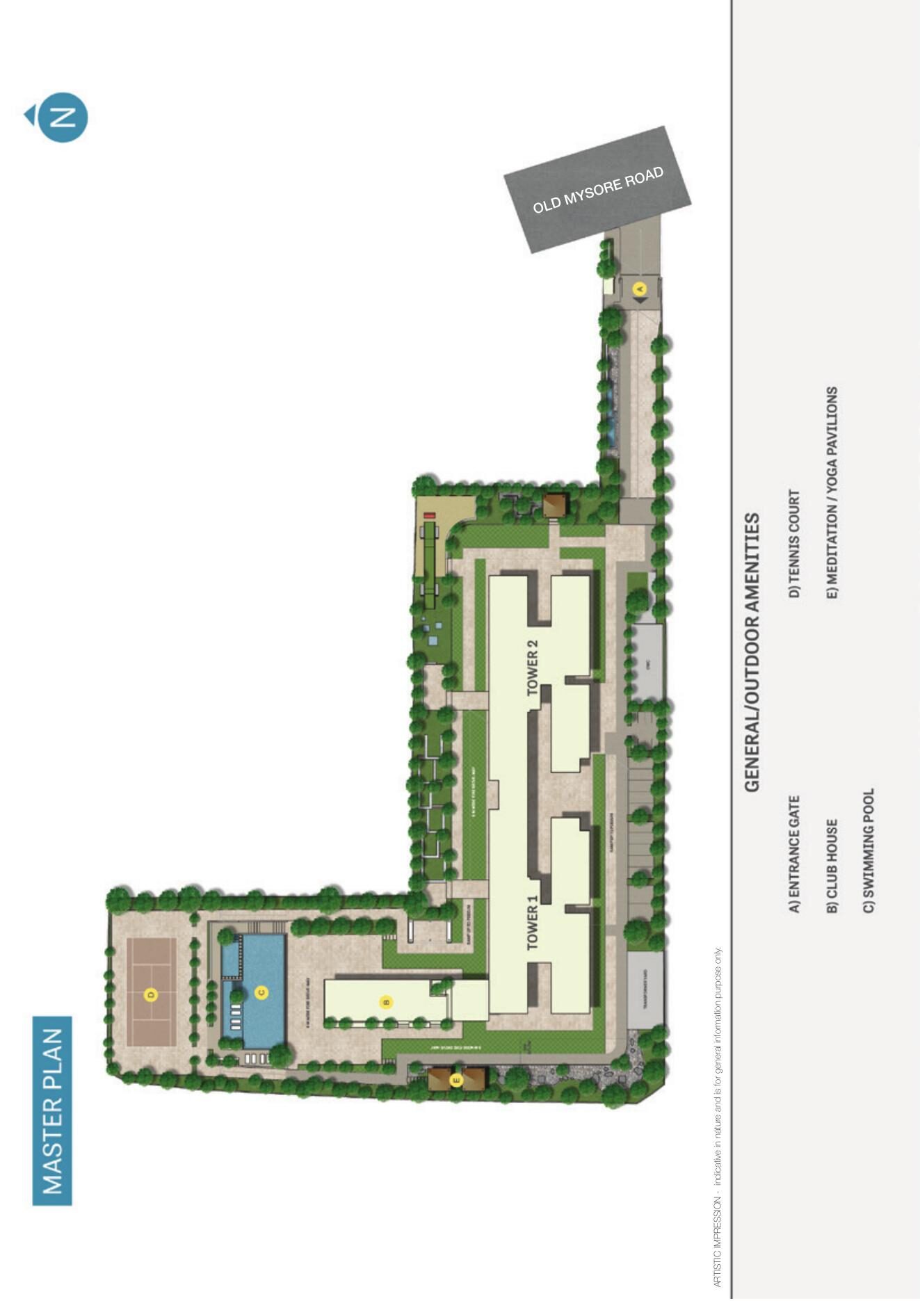 SOBHA RAJVILAS — Master plan (brochure filed with K-RERA) — PRM/KA/RERA/1251/309/PR/181122/002167